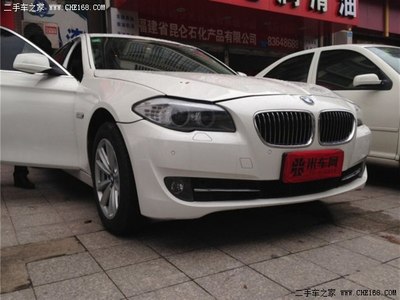【图】福州二手宝马5系 2013款 525Li 豪华型_白色_二手车之家